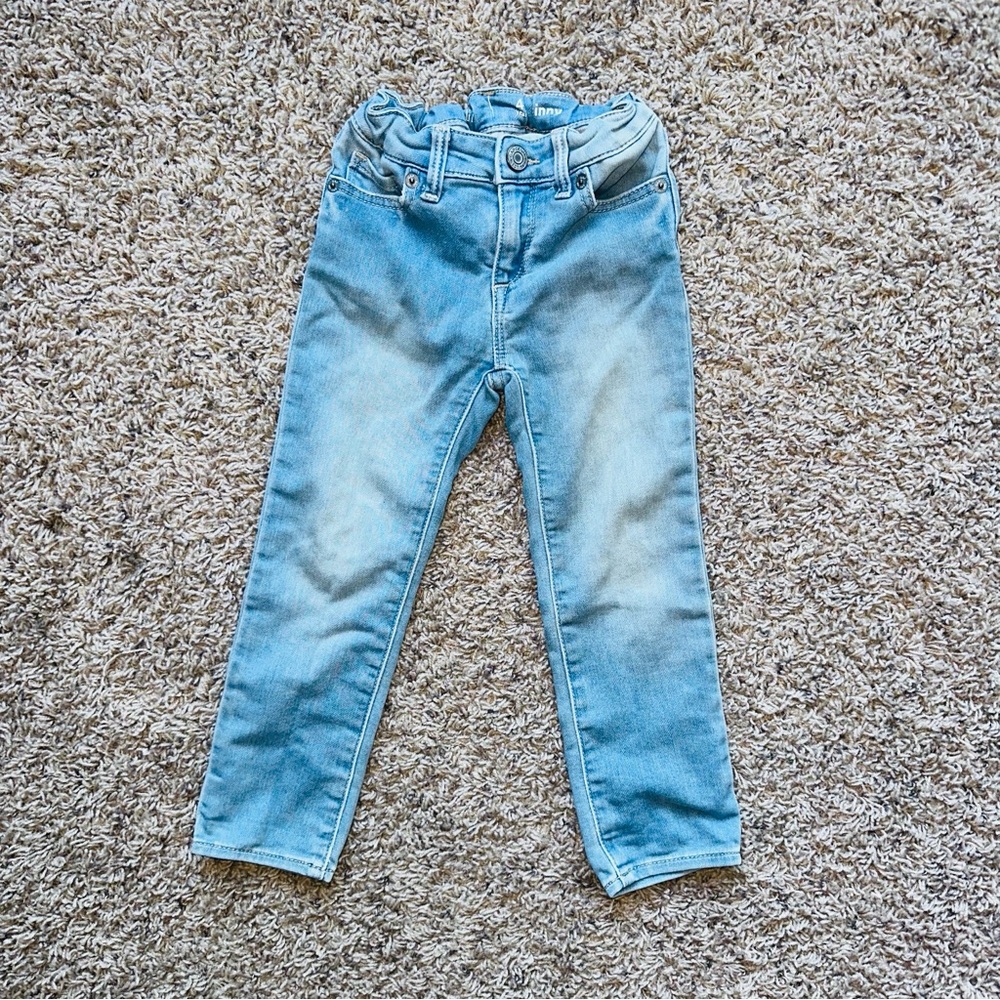 GAP Girl’s Size 4 Blue Skinny Jeans Toddler Denim Baby Gap 4T